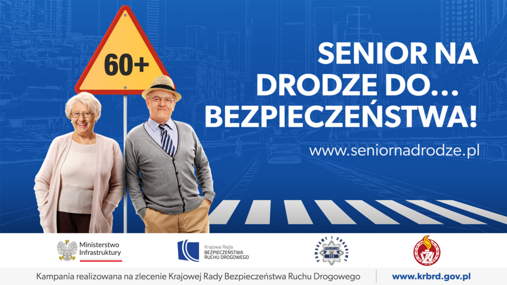 Rusza ogólnopolska akcja „Senior na drodze do… bezpieczeństwa!”